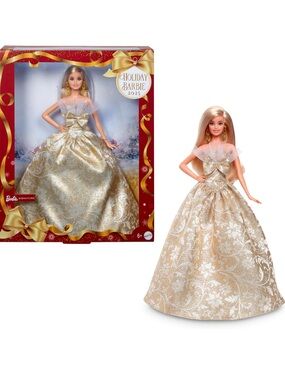 BARBIE Signature 2025 Holiday Barbie Fashion Doll Blonde Hair BRAND NEW IN BOX